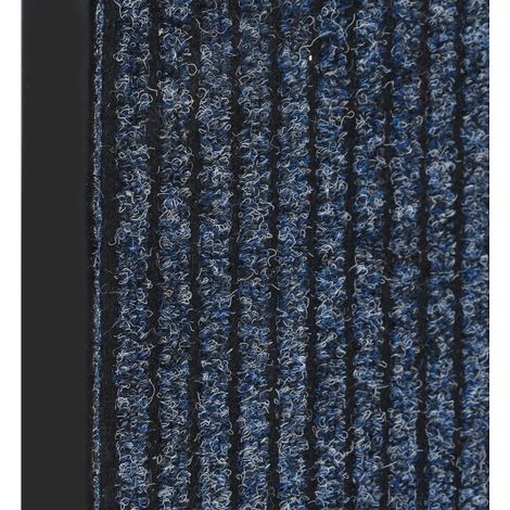 Maison Exclusive - Fußmatte Blau Gestreift 40x60 cm