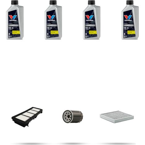 Kit tagliando 3 FILTRI e 4L OLIO compatibile con Hyundai i10 III 1.0 T-GDi 74KW dal 2020 (1/5)