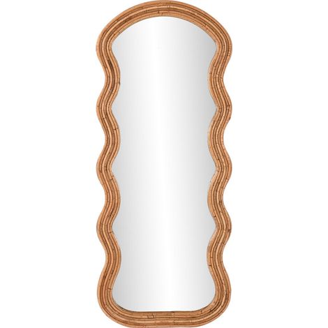 Espejo Ratan Cristal 49X2,5X118 Natural (1/3)