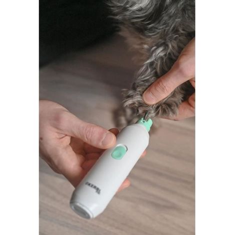 Lijadora para uñas KERBL - 15,5 x 3,5 x 2,5 cm - Blanca - Para perro, gato y pequeños animales (1/5)