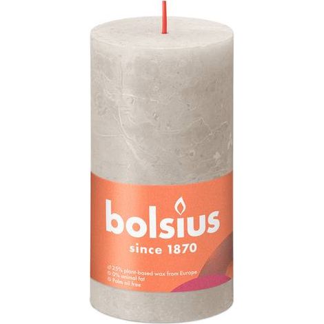 Carte Bolsius 13x6,8 cm grigio sabbia (1/5)