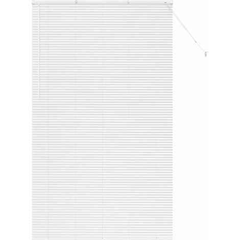 Maison Exclusive - Tendaggi a veneziana Bianco 220 x 130 cm Alluminio