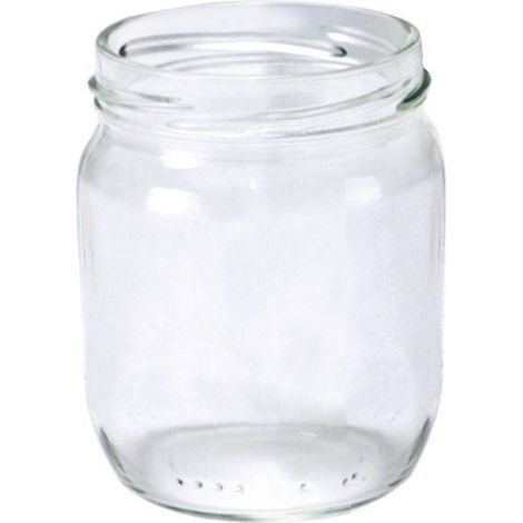 Pot en verre a l'unite sans couvercle pour yaourtiere Lagrange - Capacite : 185 g / Diametre : OE 6,8 cm.