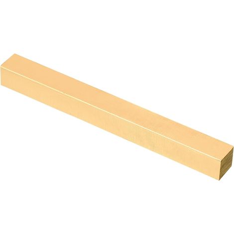3/5 x 3/5 x 6" H59 Square Bar Brass Square Milling Bar (1/5)