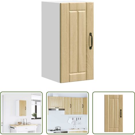 vidaXL Meuble murale cuisine - Armoire murale de cuisine Lucca chêne sonoma bois ingénierie (1/5)