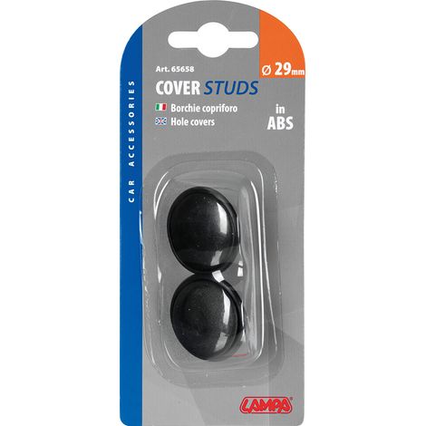 Coppia borchie copriforo in ABS - Ø 29 mm