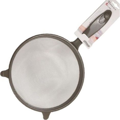 Trade Shop - Colador De Malla Con Mango De Plástico Diámetro 20cm Cocina 50801 - (1/3)