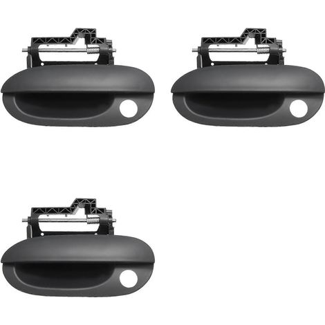 3 manijas exteriores delanteras izquierdas para puerta BMW E39 525I 528I 530I 1997-2003 51218245461 (1/3)