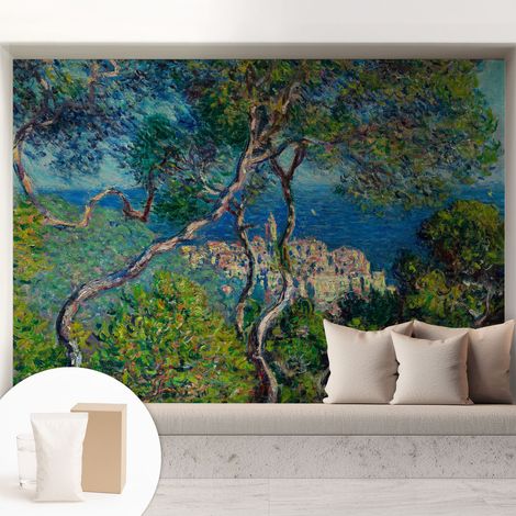 Tapete Vliestapete mit Kleber- abwaschbar - Raumgestaltung  Schlafzimmer Wohnzimmer Tapete Mittelmeeransichten 208x146 cm