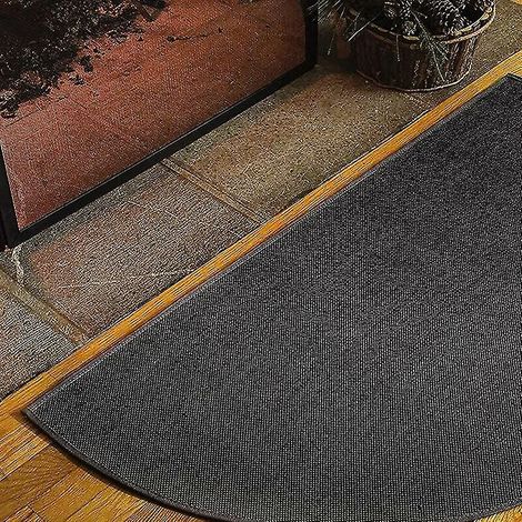 Fireplace Hearth Rug Fire Resistent Fire Pit Mat Portable Multipurpose Non Slip - 50x 80CM