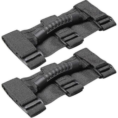 Poignée de toit convertible pour voiture (noire) (2 pièces) (1/3)