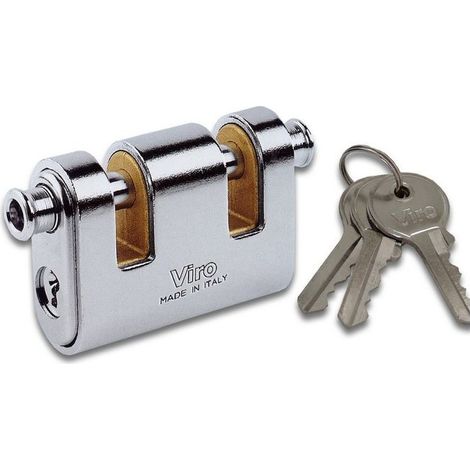 LUCCHETTO CORAZZATO VIRO PANZER 2 ASTE 4126-86