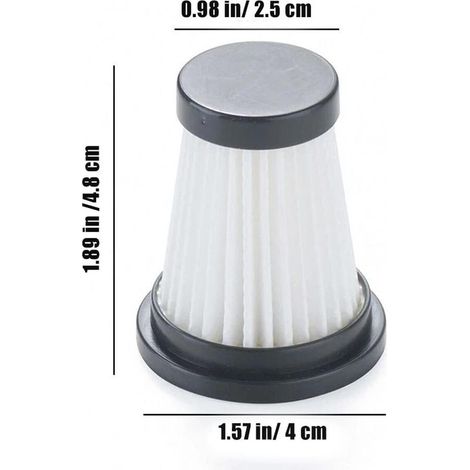 3er-Pack Ersatz-HEPA-Filter für Akku-Staubsauger Moosoo K12 PRO K13 / Genius Invictus One 1.0 X7/ 2.0/3.0e (1/4)