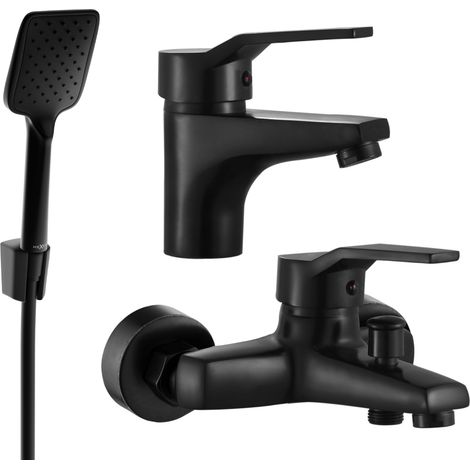 Mexen Caro R62 Badewannenset, Schwarz - 746603R62-70 (1/4)
