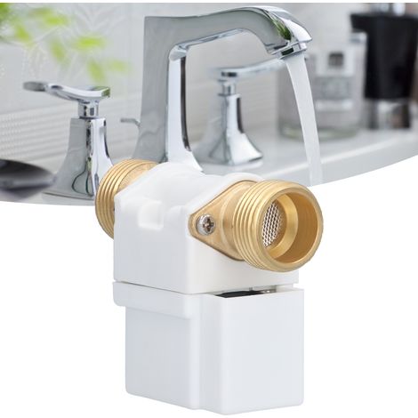 Chauffe-eau solaire à pression DC12V normalement fermé, raccord à vis externe 6 points, électrovanne d'alimentation en eau automatique (1/5)