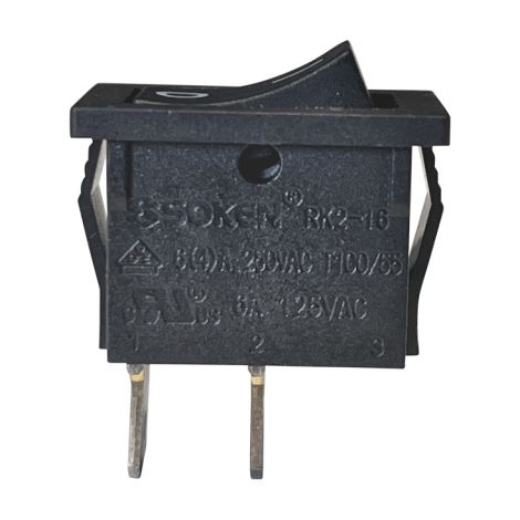 SOKEN RK2-16 Mini Wippschalter 250V 6A 2Pin Schalter (1/4)