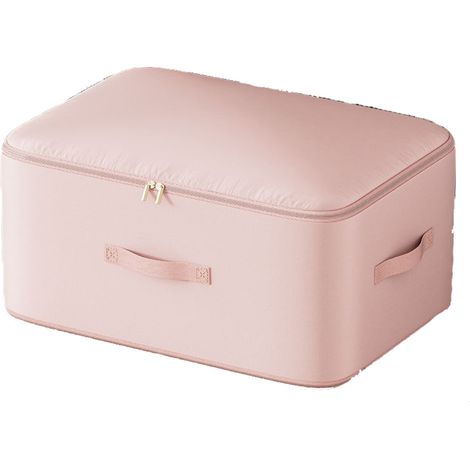 Sac de rangement pour couette de grande capacité, sac de rangement de voyage portable, 544230cm, rose (1/5)