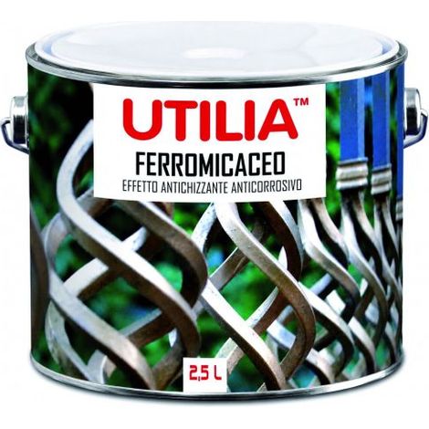 Utilia SMALTO SINTETICO FERROMICACEO lt. 2,5 Grigio medio 2.00 pz