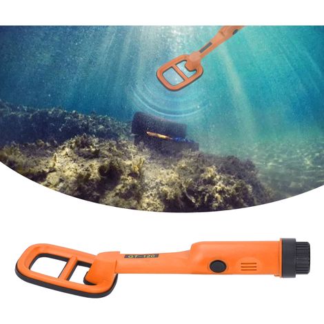 GT-120 tragbarer Unterwasser-Metalldetektor, 3 m (9,84 ft), IP68 wasserdicht, mit LED-Beleuchtung. (1/5)