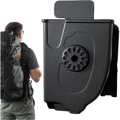 1 x étui pour ciseaux de secours, design compact, résistant à la corrosion, accessoire pratique pour randonnée et camping (1/5)