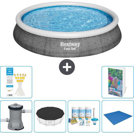 Bestway Fast Set Rund - 396x84 cm - 7-teilig  S251 (1/5)