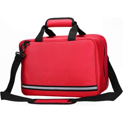Trousse de Secours Organisateur Vide avec Fermeture Éclair, Étui de Rangement pour Fournitures Médicales et Accessoires d'Urgence (1/5)