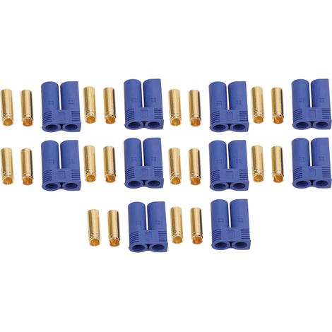 10 Stück 13.025 EC5 Batteriestecker, stabile und hochpräzise EC5-Buchse für elektronisches Testzubehör (1/5)