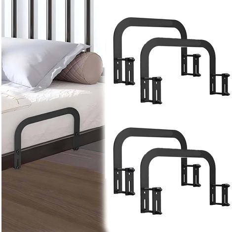 Arret Matelas, Barre de retenue de Matelas, butée de Glissement de Matelas, Barre de butée de Matelas antidérapante (4 Pièces) (1/5)