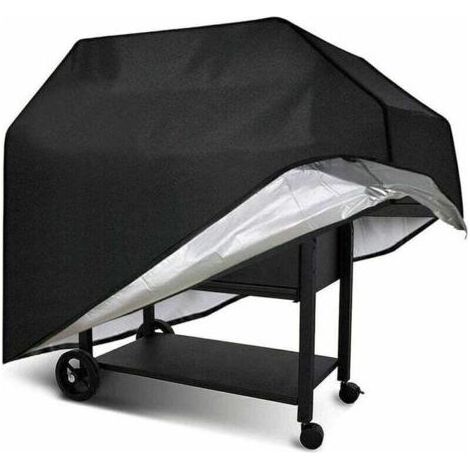 ALLIANDISHousse Barbecue campingaz barbecook rectangulaire L-170 61 117CM Bâche de Protection BBQ Résistante 210D Oxford Couverture de Grill Imperméable Antipoussière Anti-UV Anti-vieillissement, (1/4)