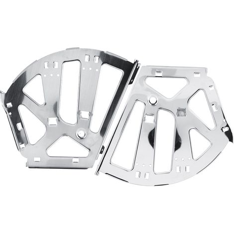 Charnières tiroir à chaussures en acier inoxydable, étagère tournante de remplacement, 2 pièces, 3 niveaux, accessoires de fixation robustes (1/5)