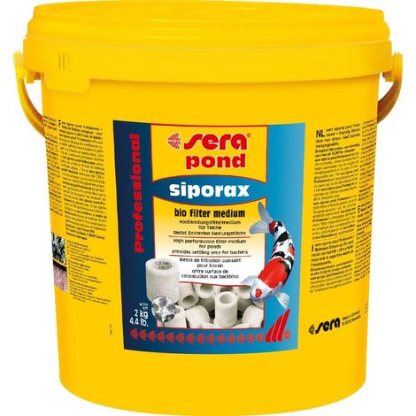 Sera Siporax media filtrante biologica per acquari 10 litri