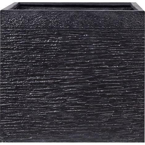 Blumenkübel PAROS 50 cm Schwarz (1/5)