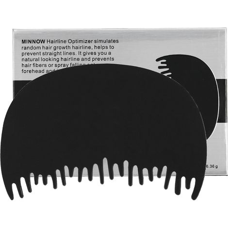 Peigne professionnel Minnow pour fibres capillaires, ligne frontale et plastique de la racine des cheveux (1/5)