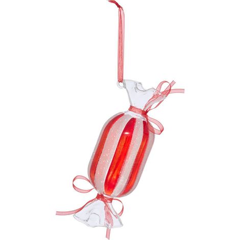 Sdn caramella in vetro a righe rg 13cm - Feeric lights & christmas (1/2)