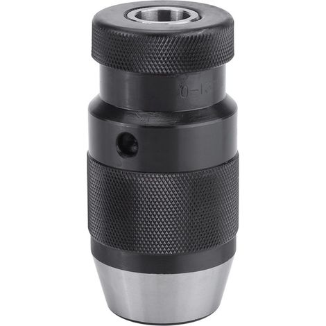 Mandrin B16 sans clé, autoserrant, en acier, 0-13 mm (1/2"), pour tour et perceuse électrique (1 pièce). (1/5)