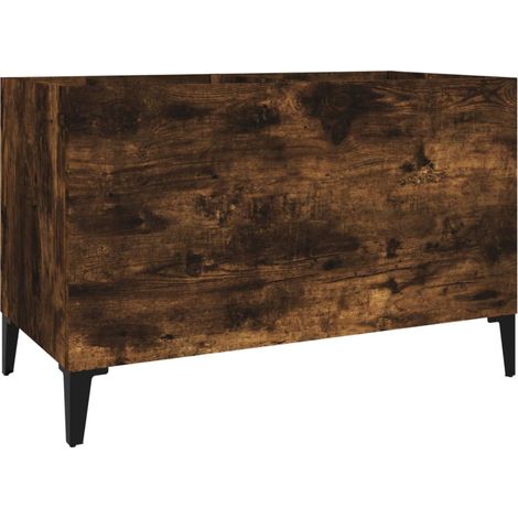 Maison Exclusive - Mueble discos madera contrachapada roble ahuma (1/5)