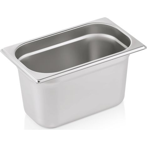 Bac inox GN 1/4 H 150 mm 4 ltr GN CORE - Was Germany