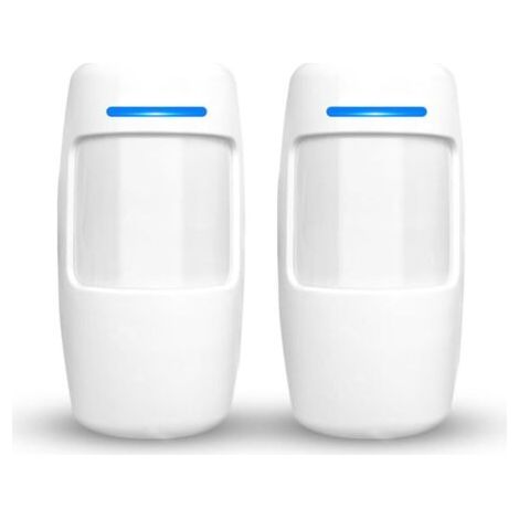 Détecteur de Mouvement 2Pack - Nécessaire pour l'utilisation de Notre système d'alarme de sécurité Domestique Intelligent (1/5)