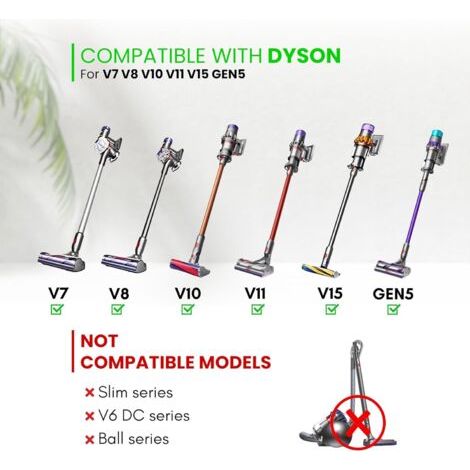 Accessori per Aspirapolvere Universali V7 V8 V10 V11 V15 - Pulizia Casa e Auto-AUTRES (1/4)
