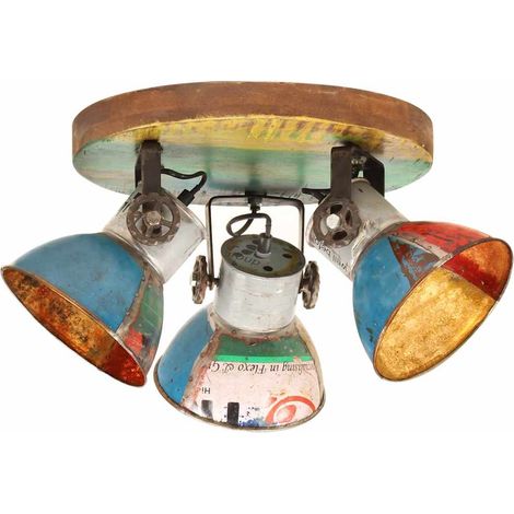 Deckenleuchte Industrie-Stil 25 W Mehrfarbig 42x25 cm E27 vidaXL (1/5)