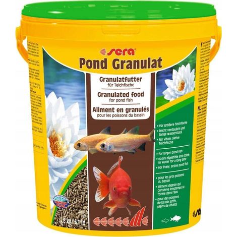 Sera Pond Granulat Fischfutter Teich 2,8 kg