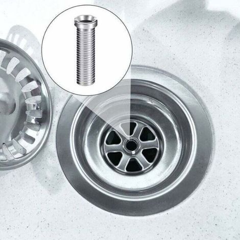 Bouchon de panier d'évier 70 mm en acier inoxydable, fixation pour évier de cuisine, Fonepro (1/4)