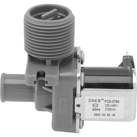 Électrovanne d'arrivée d'eau pour lave-linge automatique SANYO FCD270A, 220-240 V (1/5)