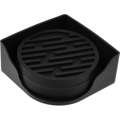 1ensemble Tapis De Tasse Silicone Antidérapants Lot de Résistants Chaleur avec Base pour Bureau Et Table des