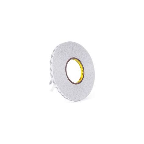 Adhesif Double Face, Transparent 3M 9080 Ruban Adhésif Double Face Puissant Longueur 50 m, Largeur 10 mm, Épaisseur 0,15 mm pour le travail manuel (1/5)
