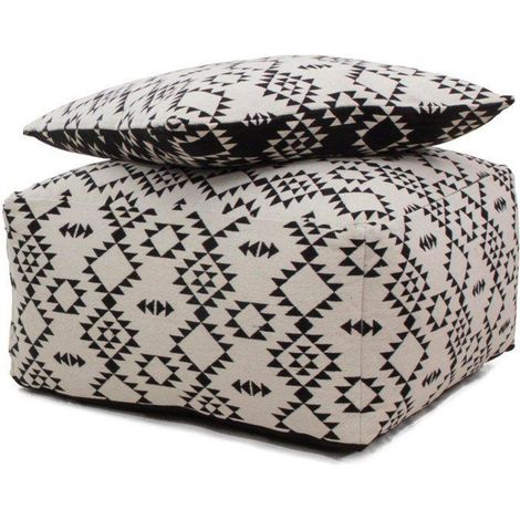 Pouf coussin set - 80 x 80 cm (1/4)