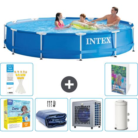 Frame Pool Rund - 366x76 cm - 7-teilig S157 (1/5)