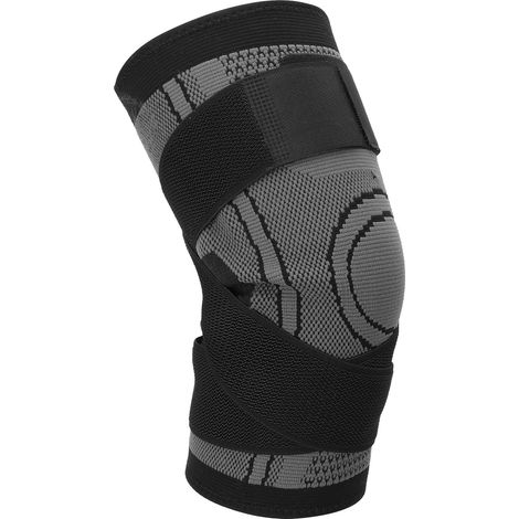 Genouillère Sport Anti-Blessure, Ajustement Serré, Chauffe Musculaire, Soutien Articulaire, Protection Rotule pour Course, Tennis (1/5)