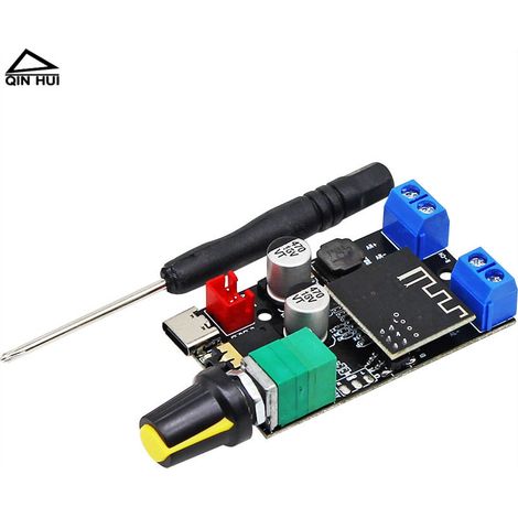 Module d'amplification Bluetooth stéréo double canal 2 x 20 W de classe D, mini, de qualité audiophile, pour enceinte intégrée (1/4)