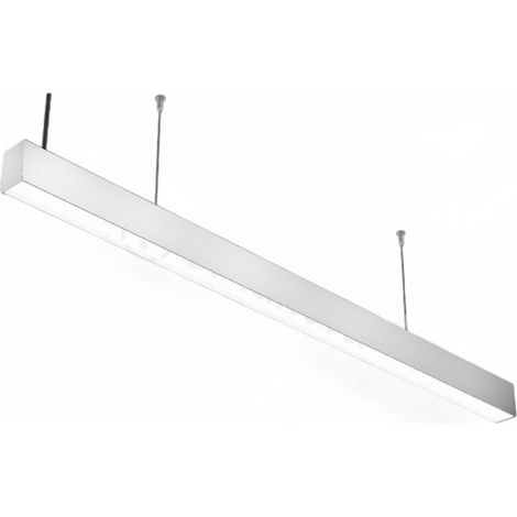 LAMPADARIO LED LINEARE MODULARE A SOSPENSIONE E SOFFITTO 40W CLORE LUCE SELEZIONABILE CCT